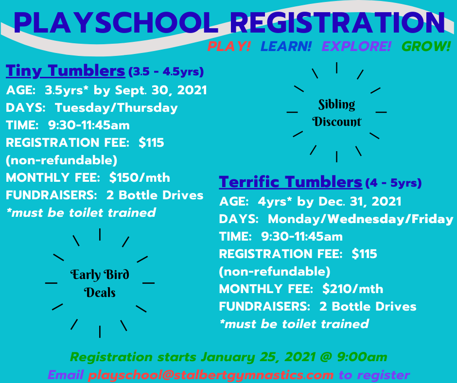 Playschool registration