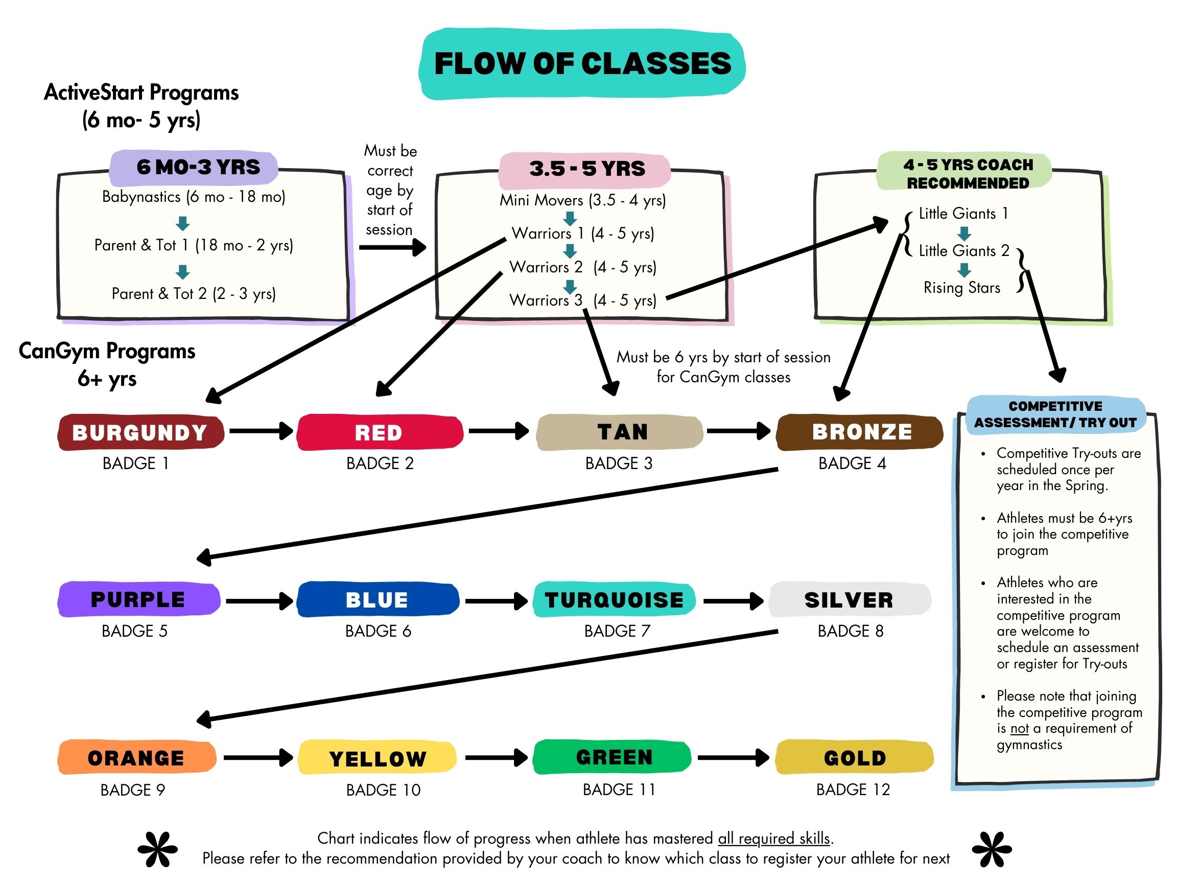 Flow chart for display (18 x 24 in)