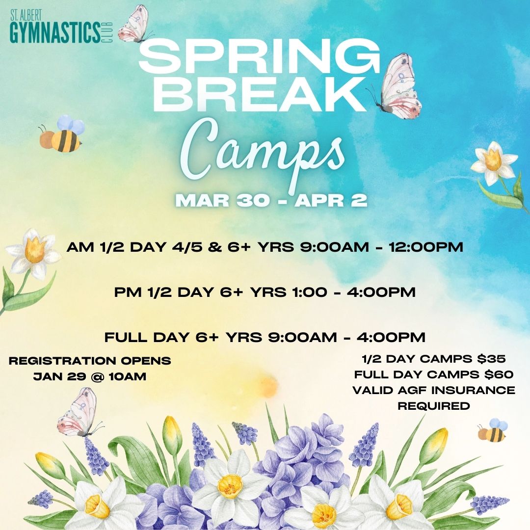 Spring Break Camps 2026 (Instagram Post)